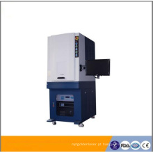 Sistema de marcação a laser de fibra de 20W com gabinete de proteção a laser / marcação automática a laser
